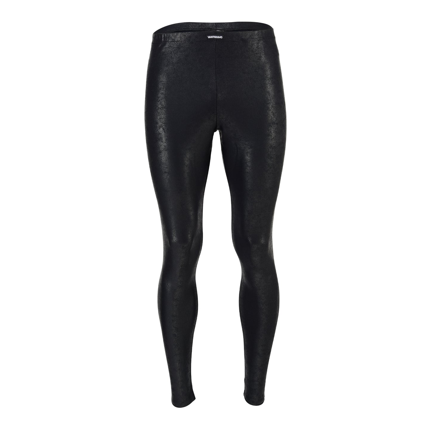 HERREN LEGGINGS SCHWARZ VINTAGE LEDER OPTIK BADELEGGINGS MEGGINGS