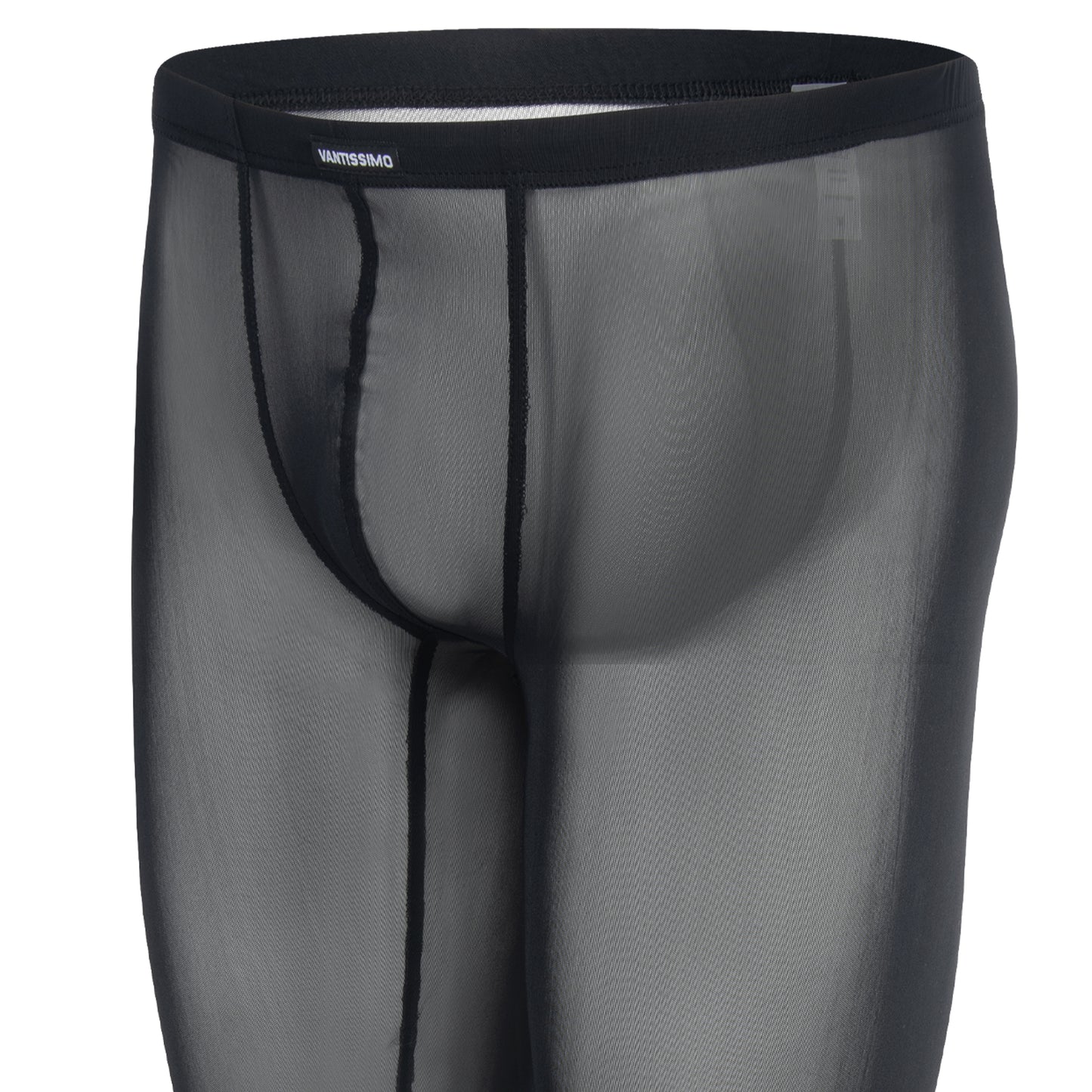 HERREN NETZ LEGGINGS TRANSPARENT SHEER MEGGINGS