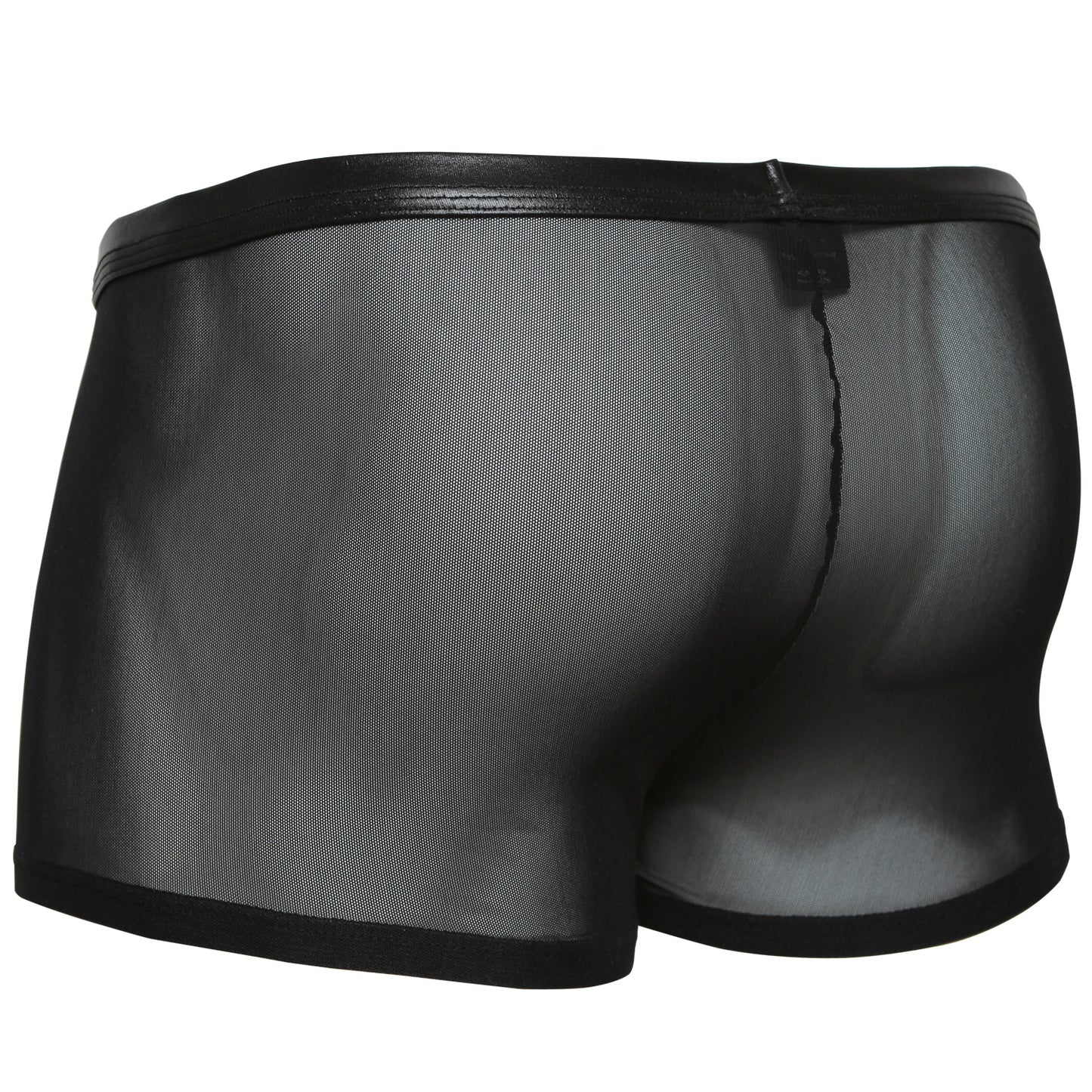 HERREN PANTS SCHWARZ WETLOOK HOCHGLANZ LEDER OPTIK