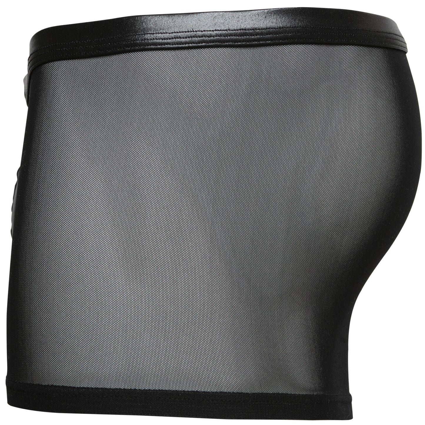 HERREN PANTS SCHWARZ WETLOOK HOCHGLANZ LEDER OPTIK